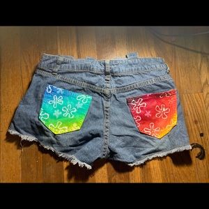 Spongebob Custom Overall Shorts